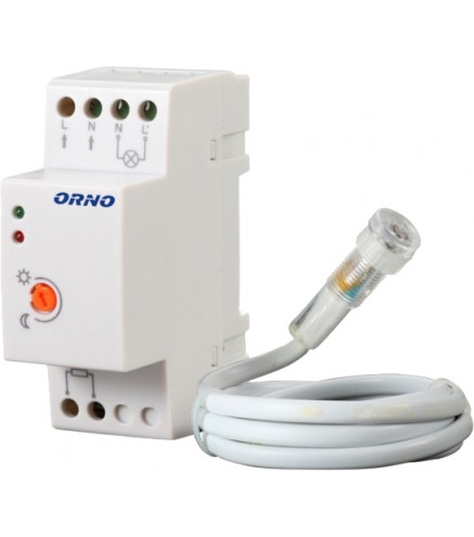 Czujnik Zmierzchowy Na Szynę Din Orno Or-Cr-219