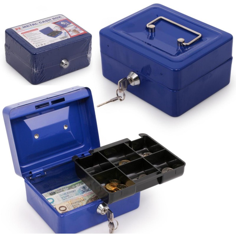 Kasetka Metalowa Red Eagle Box-150 Na Pieniądze