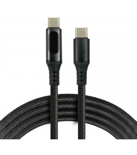 Kabel Usb-C / Usb-C Lcd Everactive Cbb-3Pdl 300Cm 20V 2,25A 45W