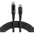 Kabel Usb-C / Usb-C Lcd Everactive Cbb-3Pdl 300Cm 20V 2,25A 45W