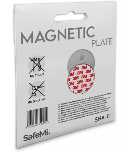 Płytki Magnetyczne Montażowe Do Czujników Czadu, Dymu Sha-01