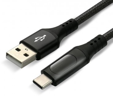 Kabel Usb-A / Usb-C Lcd Everactive Cbb-1Cbl 100Cm 3A