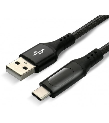 Kabel Usb-A / Usb-C Lcd Everactive Cbb-1Cbl 100Cm 3A
