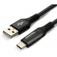 Kabel Usb-A / Usb-C Lcd Everactive Cbb-1Cbl 100Cm 3A