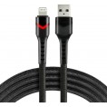 Kabel Usb-A / Lightning Apple Iphone Led Rgb Everactive Cbb-1Ibr 100Cm 2,4A