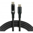 Kabel Usb-C / Usb-C Lcd Everactive Cbb-1Pd5L 100Cm 20V 5A 100W