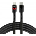 Kabel Usb-C / Lightning Apple Iphone Led Rgb Everactive Cbb-1Cir 100Cm Pd 27W