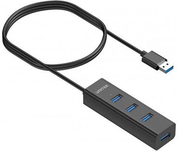 Hub Usb Unitek Usb-A 5Gbps, 4X Usb-A | Aktywny,