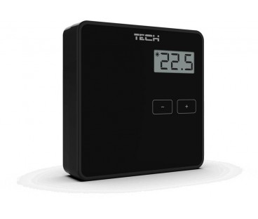 Przewodowy  Dwustanowy Regulator Pokojowy Czarny St-294V1 Tech Sterowniki