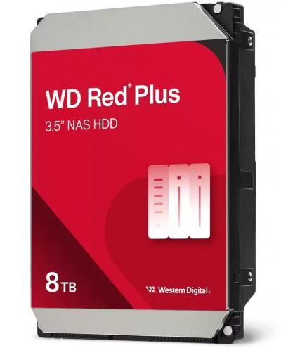 Dysk Wd Red Plus 8Tb Wd80Efpx