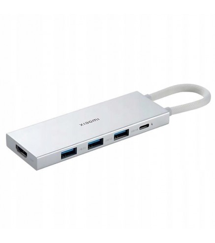 Hub Usb Xiaomi 5-In-1 Type-C Hub Hdmi Usb 3.0 Obsługa 4K Pd3.0