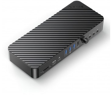 Orico Stacja Dokująca Usb-C 10 Gbps, 2X Dp 4K, Hdmi 4K, Pd 60W, 6X Usb-A, Karty Sd, Audio