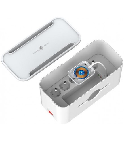 Listwa Antyprzepięciowa Z Zabezpieczeniem Energizer 5X Schuko 2X Usb-A 1X Usb-C 2500W 10A Kabel 2M