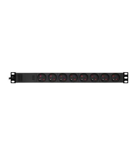 Listwa Zasilająca 8 Gniazd Pd-8/rack/iec