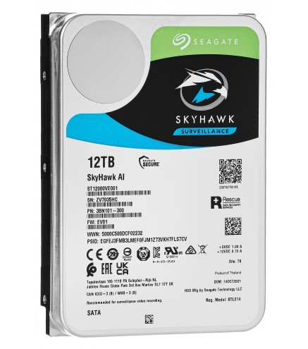 Dysk 12Tb Sata Iii Skyhawk Ai