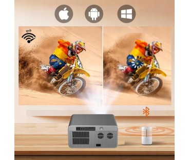 Rzutnik Android Google Tv Full Hd 4K 39000Lm Wifi Przenośny Smart Zenwire G60