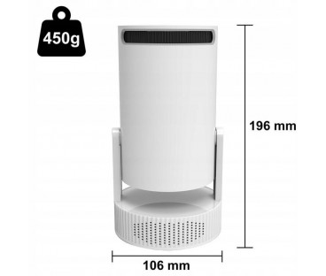 Mini Projektor Android Wifi Rzutnik Full Hd Bluetooth Z Baterią Zenwire K400