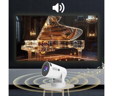Mini Projektor Android Wifi Rzutnik Full Hd Bluetooth Z Baterią Zenwire K400