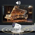 Mini Projektor Android Wifi Rzutnik Full Hd Bluetooth Z Baterią Zenwire K400