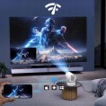 Mini Projektor Android Wifi Rzutnik Full Hd Bluetooth Z Baterią Zenwire K400