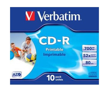 Płyty Cd-R Verbatim Data Life Plus Jc (10Szt)