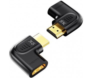 Unitek Adapter Kątowy Płaski 8K Hdmi 90 I 270 Stopni