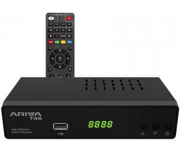 Dekoder Dvb/t2 Ariva T45 Hevc/h.265