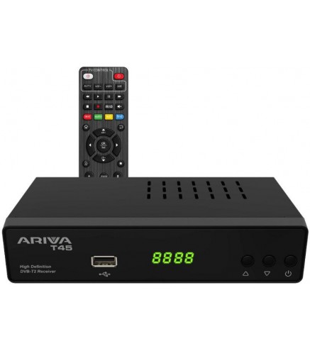 Dekoder Dvb/t2 Ariva T45 Hevc/h.265