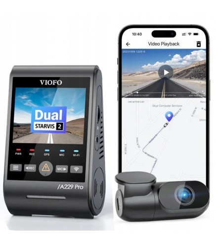 Kamera Samochodowa Viofo A229 Pro 2Ch