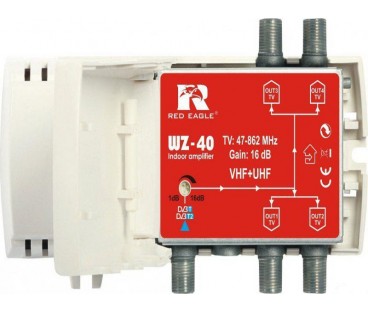 Wzmacniacz Dvb-T/t2 Wz-40 Red Eagle