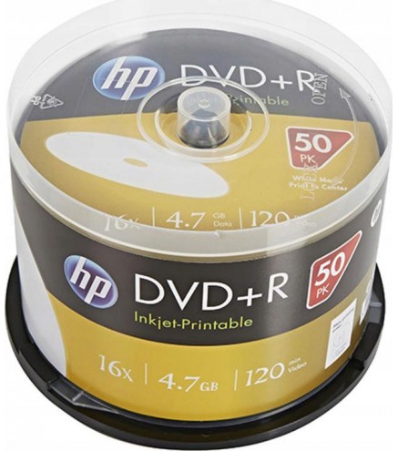Płyty Dvd+R Verbatim Hp Inkjet-Printable Spindle (50Szt)