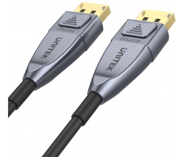 Unitek Kabel Optyczny Displayport 1.4 Aoc 8K 15M