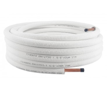 Rura Miedziana W Otulinie 1/2 Krąg 50 M Tivento Flex